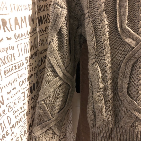 Gray Knit Sweater - Picture 2 of 4